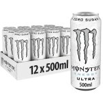 Monster ultra energy boisson energ�tique sans sucre 12x500ml - 6l pack economique booster d'�nergie vitamines ...