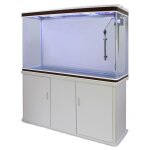 Monstershop ¿ aquarium de 300 litres, kits et accessoires de dmarrage, plantes, graviers, meuble blanc, ...
