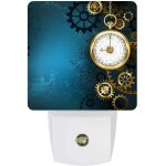 Montre de poche gold gear, veilleuse led bleue avec capteurs du crépuscule a l'aube, veilleuse de chambre ... Montre de poche gold gear, veilleuse led bleue avec capteurs du crépuscule a l'aube, veilleuse de chambre ...