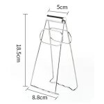 Moonbiffy - pince a bol chaud pliable en acier inoxydable, pince a vaisselle, anti - brlure, cuiseur ...