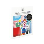 Moroni gomma decorazioni parete stickers robot accessori casa decoro bambini