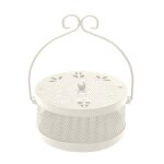 Mosquito coil porte - encens r�tro moustiques portable br�leur pour la maison et le jardin