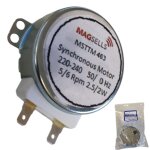 Moteur de plateau d'origine four micro - ondes (481236158449 da31 - 10107c cylinda privileg ignis v - ...