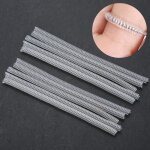 Mothinessto tendeur de bague 10pcs ajusteur de taille de bague transparent r�ducteur de tendeur outil ...
