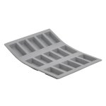 Moule pour 15 mini financier en silicone elastomoules Moule pour 15 mini financier en silicone elastomoules
