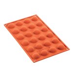 Moule 24 mini demi sph?res Moule 24 mini demi sph?res