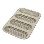 Moule 4 mini baguette 17 x 5. 5 cm Moule 4 mini baguette 17 x 5. 5 cm
