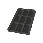 Moule 9 financiers gourmet noir Moule 9 financiers gourmet noir