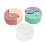 Moule a bougie cylindrique en silicone tai chi, yin yang baguette, savon aromathrapie, gteau mousse ...
