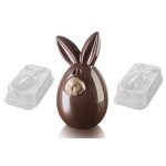 Moule a chocolat lucky bunny plastique silikomart Moule a chocolat lucky bunny plastique silikomart