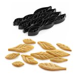 Moule cookie feuille 24x15cm Moule cookie feuille 24x15cm