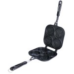 Moules a crpes double face pour enfants, 4 / 4 tasses, mini crpire avec des animaux adapts