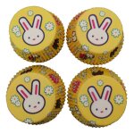 Moule de cuisson gteau fond titulaire 100pcs gteau porte - papier couleur impression muffin coupe gteau ...