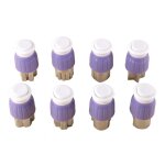 Moules de dcoupe de biscuits en acier inoxydable, 8 pices / ensemble, bricolage, robot alimentaire, ...