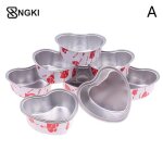 Moules a gâteau en aluminium en forme de câ¿ur, tasse a gâteau chi avec moules a pâtisserie veds flan, ... Moules a gâteau en aluminium en forme de câ¿ur, tasse a gâteau chi avec moules a pâtisserie veds flan, ...