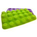 Moule a gteau en silicone, 24 cavits, savon, biscuits, cupcakes, ustensiles de cuisson, plateau, moule, ...