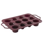Moule a gteau en silicone avec anneau en acier, tasse mafen, moule a pudding, plaque a gteau, outil ...