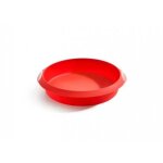 Moule a g�teaux - l�ku� - 24 cm - silicone - r�sistant au four - d�moulage facile