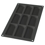 Moule gourmet financiers 9 cav. noir Moule gourmet financiers 9 cav. noir
