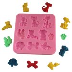 Moule a os de chat et chien en silicone, accessoires de cuisson 3d diy sucrier artisanat, moule a chocolat ...