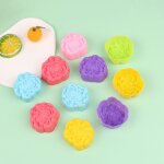 Moule a pudding en forme de marguerite, 12 pices, 5cm, pour muffins, tasse, en silicone, accessoires ...