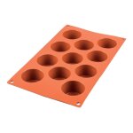 Moule en silicone 11 mini muffins 5 cm Moule en silicone 11 mini muffins 5 cm