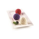 Moule silicone 3d 6 mini gâteaux fruits des bois silikomart Moule silicone 3d 6 mini gâteaux fruits des bois silikomart