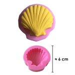 Moule silicone 3d coquillage pour pâte a sucre, cake design, décoration gateau. . . Moule silicone 3d coquillage pour pâte a sucre, cake design, décoration gateau. . .