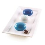 Moule silicone 6 mini gâteaux mini goccia silikomart Moule silicone 6 mini gâteaux mini goccia silikomart