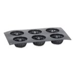 Moule en silicone 6 mini kouglofs patisse Moule en silicone 6 mini kouglofs patisse