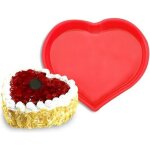 Le moule silicone coeur 26 cm deco maison ustensile cuisine Le moule silicone coeur 26 cm deco maison ustensile cuisine