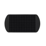 Moule silicone glace pilee 12x1. 2x23. 7cm noir