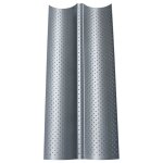 Moule silicone patisserie orientale, antiadhsif 4 fentes 2 fentes pain baguette ondule support de cuisson ...