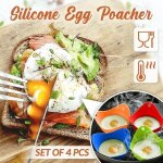 Moule en silicone pour pocher des ¿ufs, moule, bol, cuiseur, chaudière, ustensiles de cuisson, outil ... Moule en silicone pour pocher des ¿ufs, moule, bol, cuiseur, chaudière, ustensiles de cuisson, outil ...