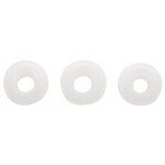 Moule en silicone transparent, 3 pi�ces, en r�sine de fleur s�ch�e, artisanat d�coratif, bricolage, anneau ...