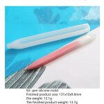 Moule en silicone transparent pour bijoux, 1 pi�ce, en r�sine de fleur s�ch�e, artisanat d�coratif, bricolage, ...