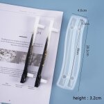 Moule en silicone uv en r�sine �poxy pour fleurs s�ch�es, artisanat d�coratif, plateau � fruits, dessous ...