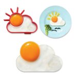 Moule soleil pour ?uf sur plat en silicone Moule soleil pour ?uf sur plat en silicone