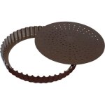 Moule a tartelette gobel tourtière cannelée perforée - antiadhére Moule a tartelette gobel tourtière cannelée perforée - antiadhére