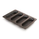 Moule x4 mini baguettes bread Moule x4 mini baguettes bread