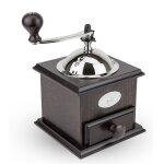 Nostalgie moulin a caf manuel ancien en bois couleur chocolat 21 cm