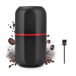 Moulin a caf electrique 150 w pour grains, noix et crales, avec lames en acier inoxydable 304, capacit ...