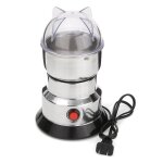 Moulin electrique avec lames en acier inoxydable, machine de broyage domestique pour herbes, epices, ... Moulin electrique avec lames en acier inoxydable, machine de broyage domestique pour herbes, epices, ...