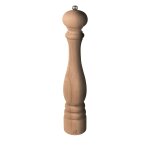 Paris nature moulin a poivre manuel en bois et son poivre fair trade, 40 cm - 16