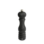 Paris nature black moulin a poivre manuel en bois upcycl� et son poivre fair trade, noir, 22 cm - 9in ...