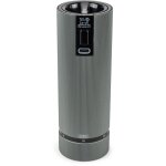 Line electrique moulin � poivre �lectrique rechargeable u'select, batterie lithium - ion, carbone, 15 ...