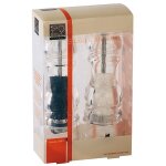 Nancy duo de moulins a poivre et a sel manuels en acryl 12 cm
