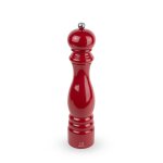 Paris moulin a sel manuel en bois, laqu� rouge passion, 30 cm - 12in