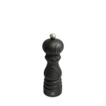 Paris nature black moulin a sel manuel en bois upcycl�, noir, 18 cm - 7in