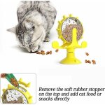 Moulin a vent pour chat, distributeur de nourriture pour chat, jouet alimentaire pour chat, jouet alimentaire ...